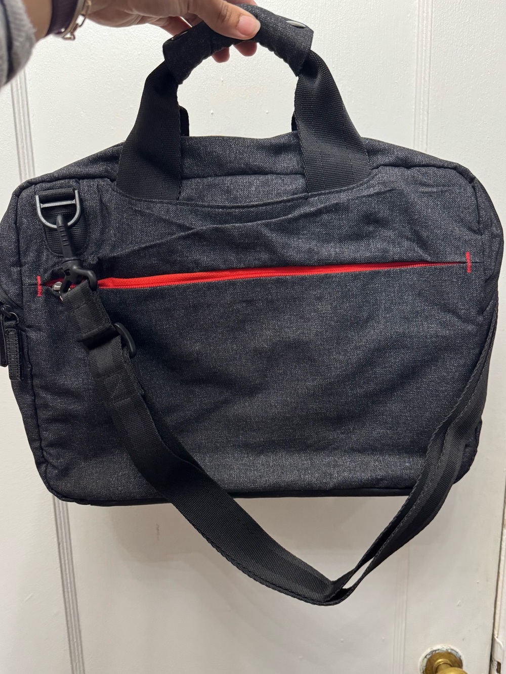 Uniqlo Classic Laptop Bag With Red Accents